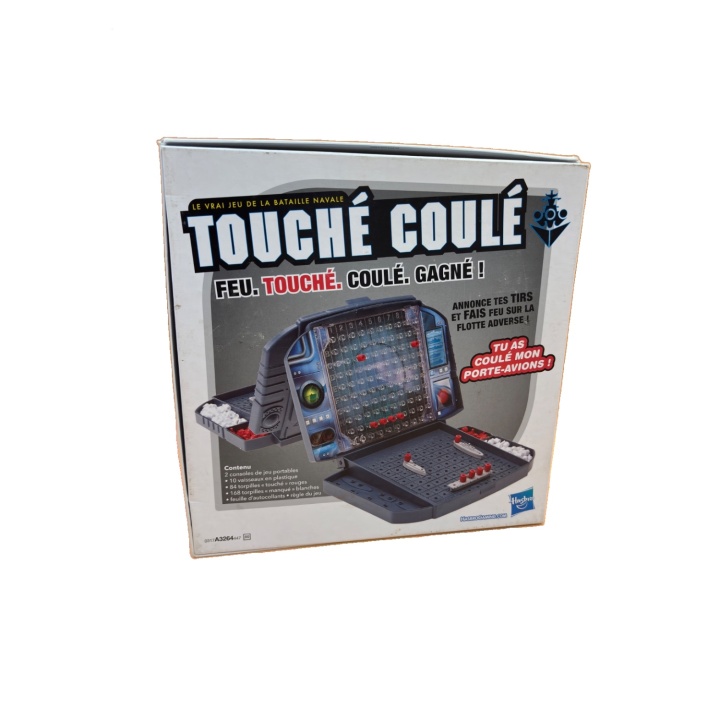 Touché Coulé - Hasbro - Jeu stratégie 7 ans 2 joueurs