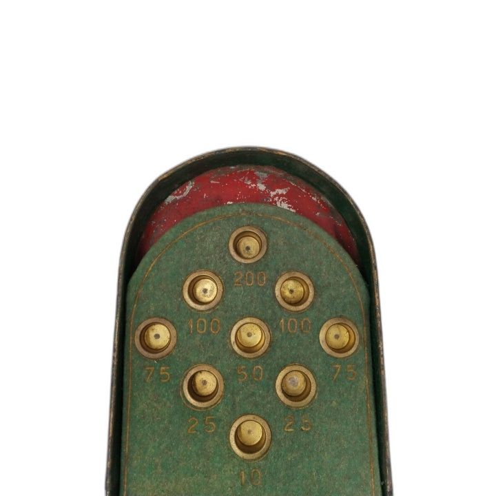 Zanzi Culbuté - Jeu des Culbutants - Jeu Adresse Ancien Métal - Pièce