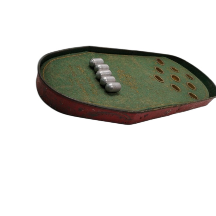 Zanzi Culbuté - Jeu des Culbutants - Jeu Adresse Ancien Métal - Pièce