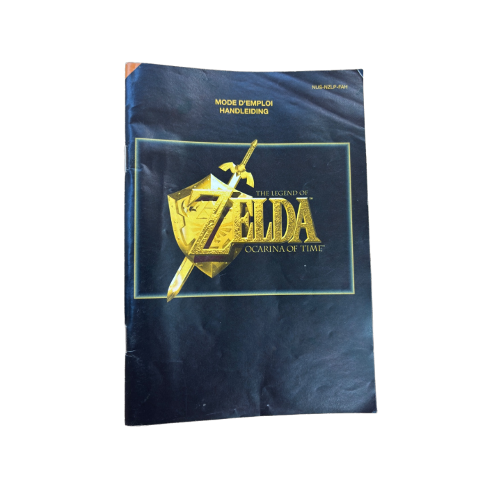 Zelda Ocarina of Time - Nintendo - Mode d'emploi N64 FR/NL