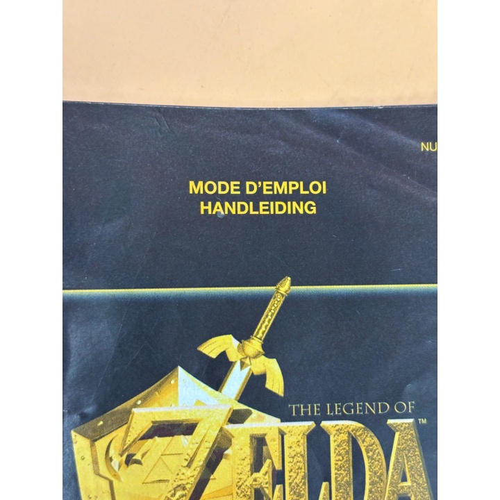 Zelda Ocarina of Time - Nintendo - Mode d'emploi N64 FR/NL
