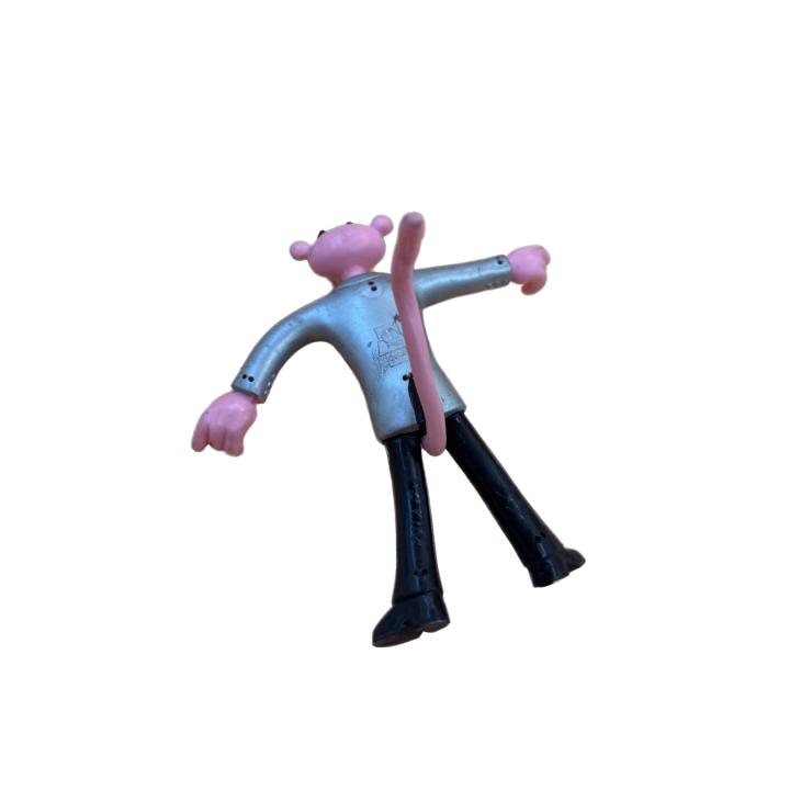 Figurine Panthère Rose - MGM - 10cm Plastique Flexible