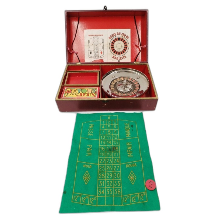 Roulette de Monte Carlo JJF Jeux Jouets Français - Jeu Ancien de Socié