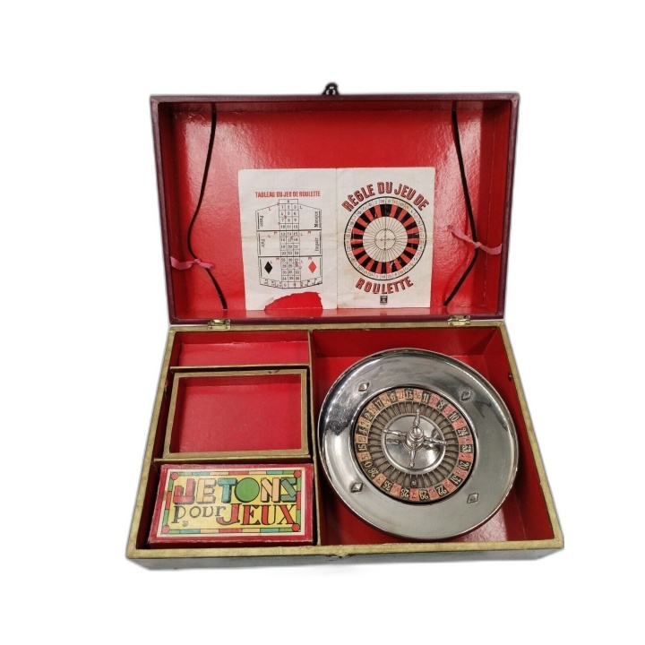 Roulette de Monte Carlo JJF Jeux Jouets Français - Jeu Ancien de Socié