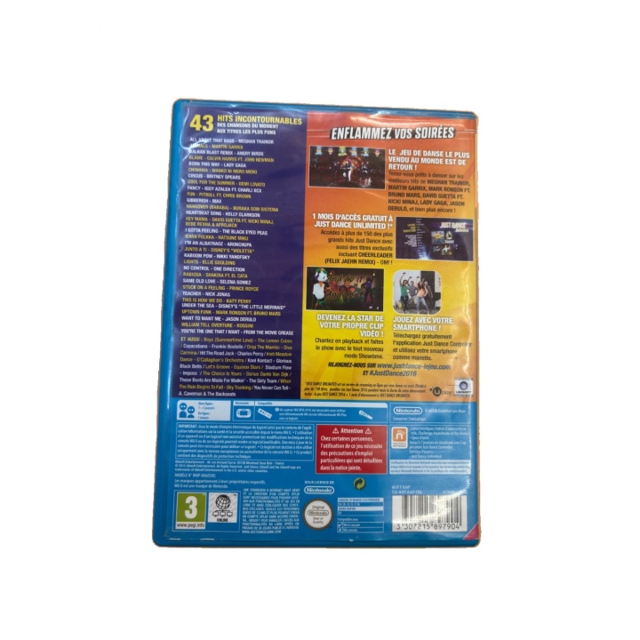 Just Dance 2016 - Ubisoft - Wii U