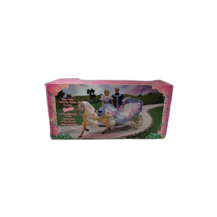 Barbie Belle au Bois Dormant - Mattel 1999 - Coffret Calèche & Cheval