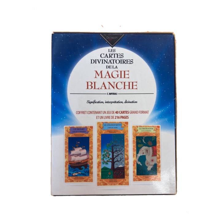 Cartes Divinatoires Magie Blanche - De Vecchi