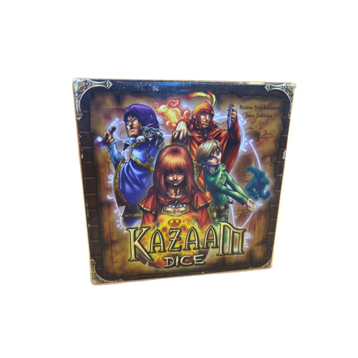 Règle Papier Kazaam Dice Wolf Fang - Notice Originale Jeu Dés | A
