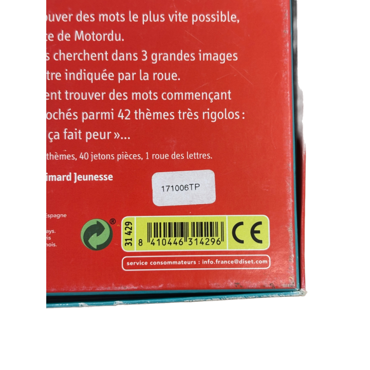 Le Petit Bac Prince de Motordu - Nathan