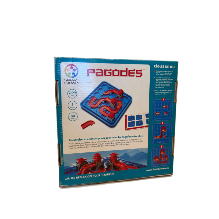 Pagodes - Smart Games - Jeu réflexion 7 ans 1 joueur