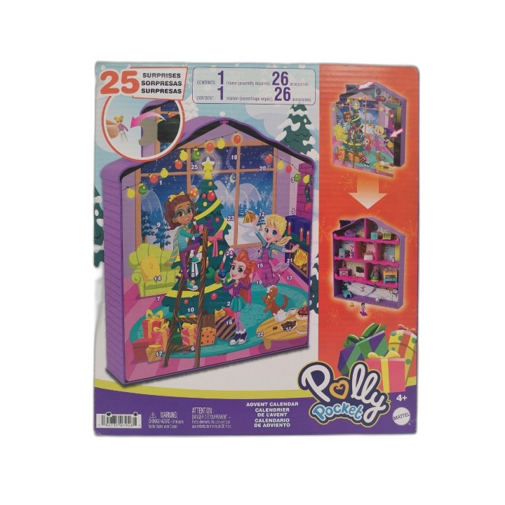 Polly Pocket Calendrier de l'Avent Mattel - 25 Surprises 1 Maison 26 A