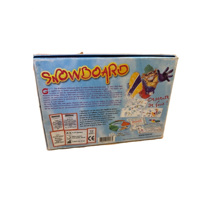Snowboard - Tilsit - Jeu course famille 12 ans 2-6 j
