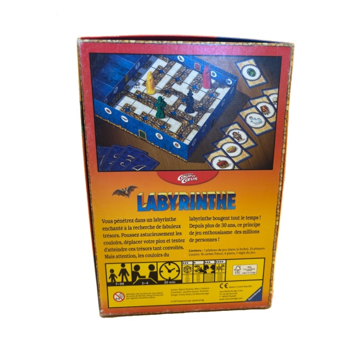 Labyrinthe - Ravensburger - Jeu Stratégie 7 ans 2-4 j