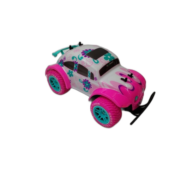 Exost Silverlit Voiture Télécommandée Disco Rose - Jouet Électronique