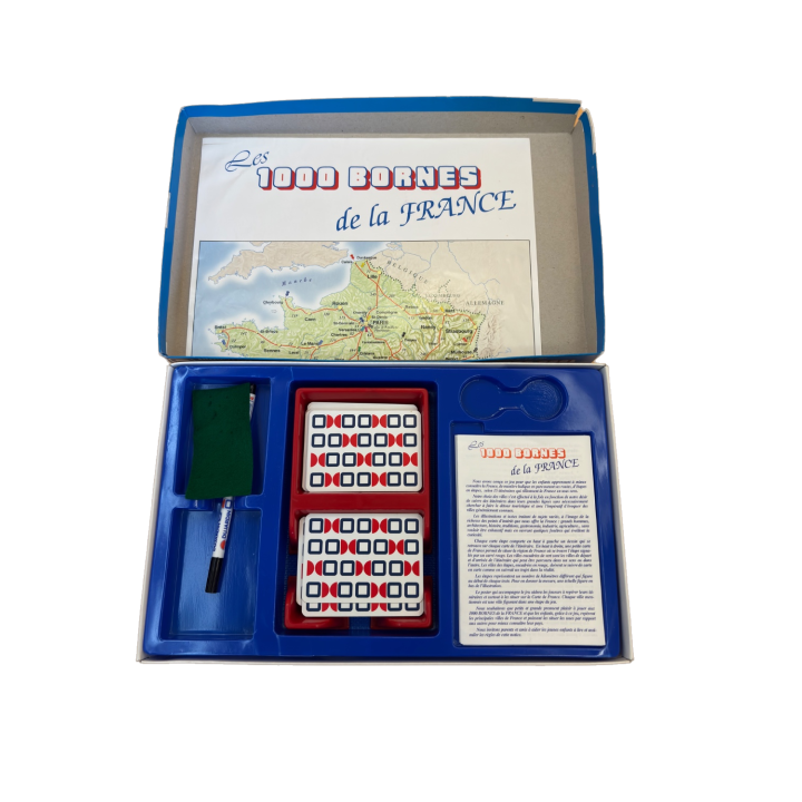 Les 1000 Bornes France - Dujardin - Jeu Société Géographie