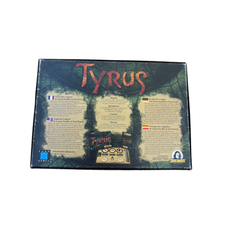 Tyrus - Eurogames - Jeu stratégie 12 ans 2 joueurs