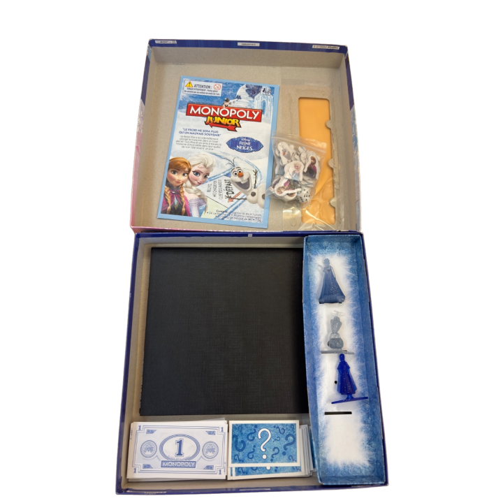 Monopoly Junior Reine des Neiges - Hasbro - 5 ans 2-3 joueurs