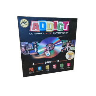 Addict - TF1 Games - Jeu Quiz Interactif DVD 12 ans 2-4 j