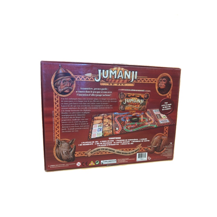 Jumanji - Cardinal - Jeu Aventure 8 ans 2-4 j