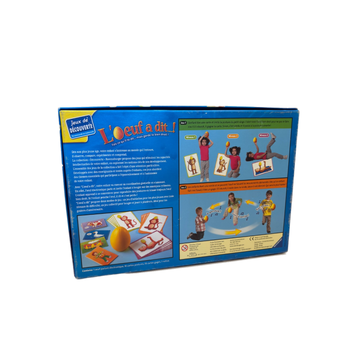 L'oeuf à dit - Ravensburger - Jeu Découverte 3 ans 1-6 j