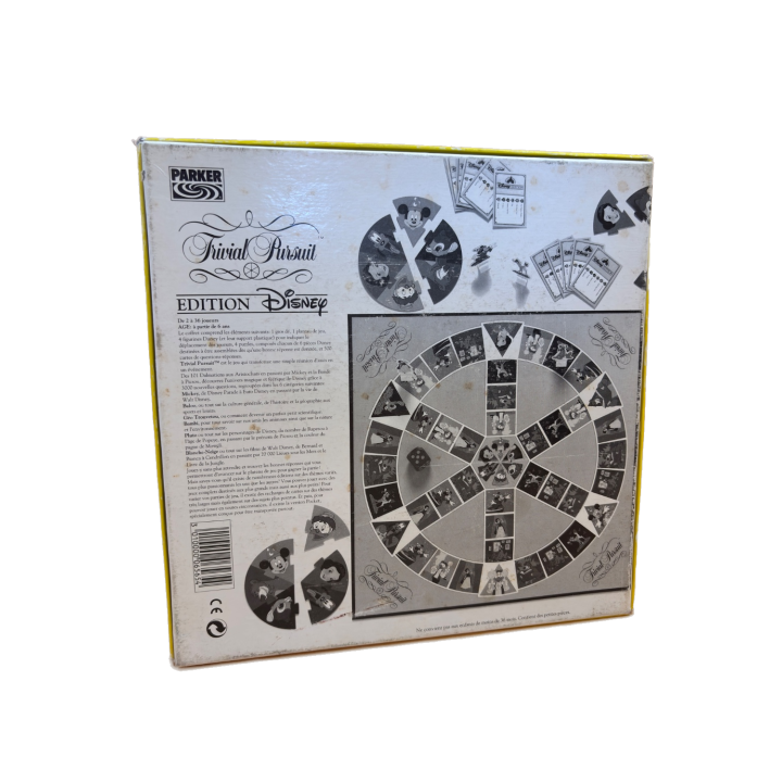 Trivial Pursuit Disney - Parker - Jeu Quizz 8 ans 2-6 j