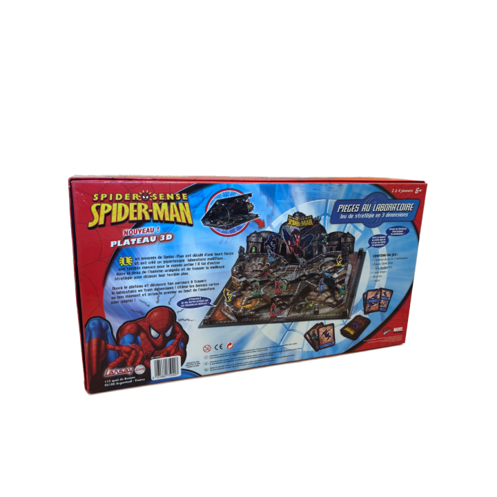 Spider-Man Plateau 3D - Lansay - Jeu stratégie 6 ans 2-4 j