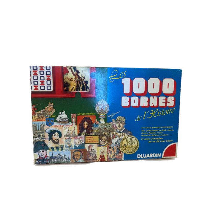 Règle Papier 1000 Bornes Histoire France - Notice Originale Dujar