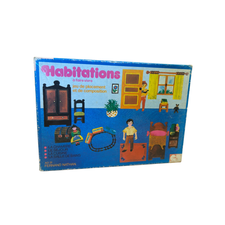 Habitations - Fernand Nathan - Jeu Placement 3 ans