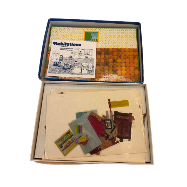 Habitations - Fernand Nathan - Jeu Placement 3 ans