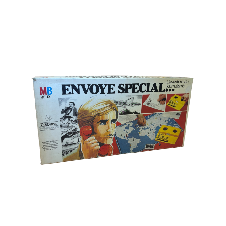 Règle Originale Envoyé Spécial MB Jeux - Notice Officielle Complè