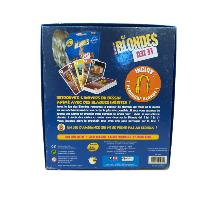 Les Blondes - TF1 Games - Jeu Ambiance Cartes 12 ans 2-6 j