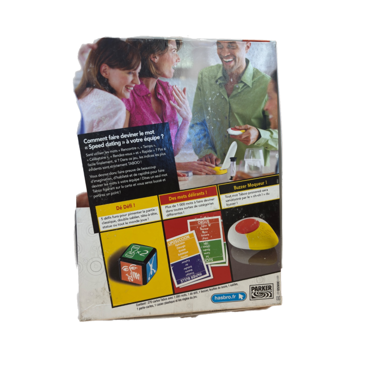 Taboo - Hasbro - Jeu ambiance 16+ 4-8j