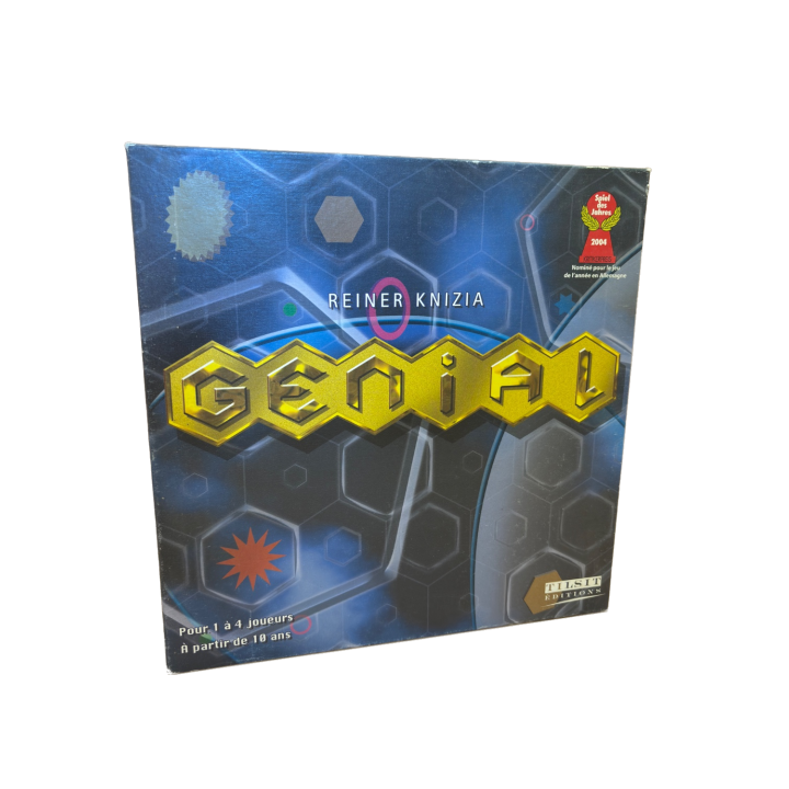 Règle Papier Génial Knizia - Notice Originale Imprimée Jeu Straté