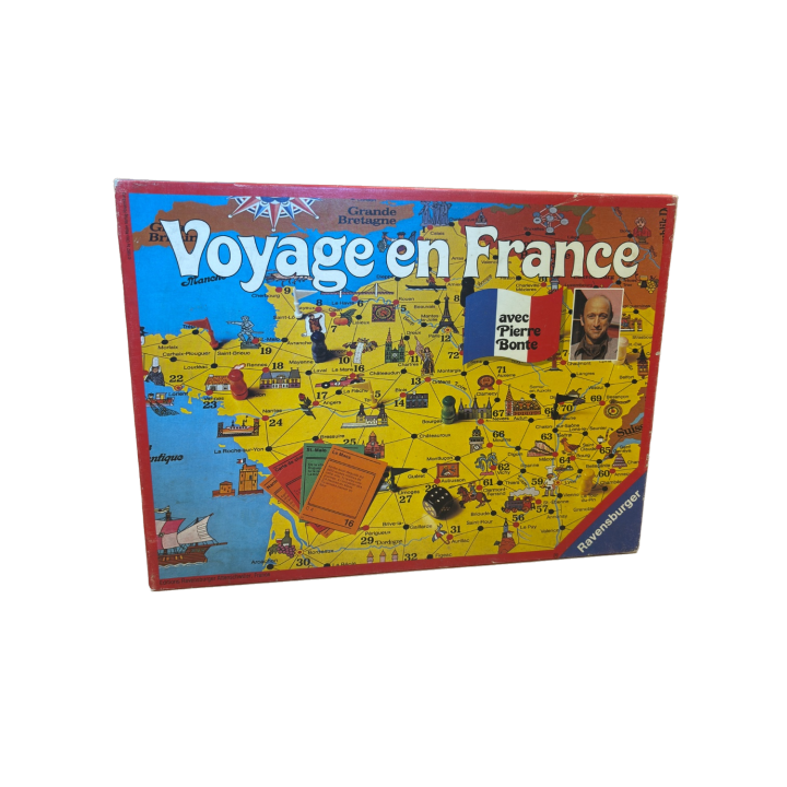 Voyage en France - Ravensburger - Jeu éducatif géographie 8 ans
