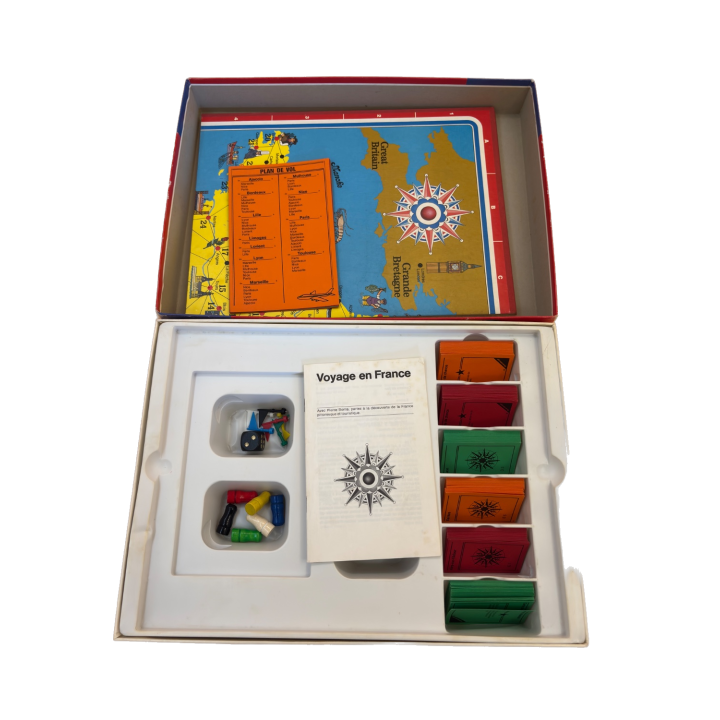 Voyage en France - Ravensburger - Jeu éducatif géographie 8 ans