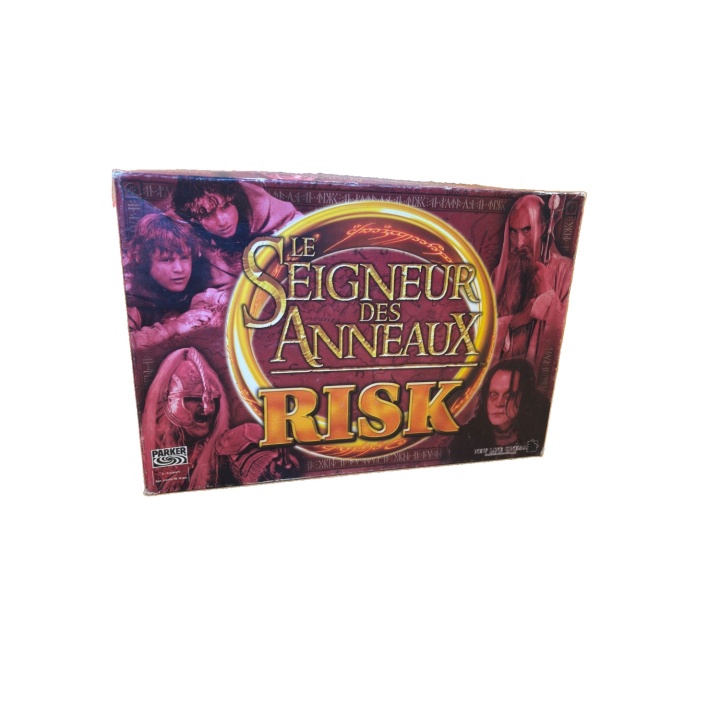 Notice Papier Risk Seigneur Anneaux Parker - Règle Originale Comp