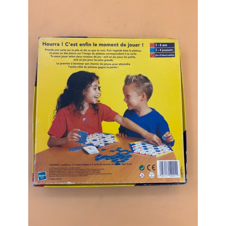 La Piste aux Images - MB Jeux - Observation 3-6 ans 2-4 j