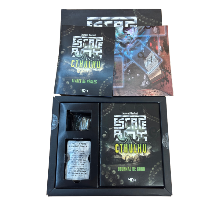 Escape Box Cthulhu - 404 Éditions - Escape Game 3-6 j 60min