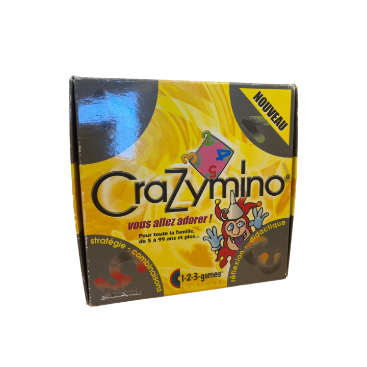 CraZymino - 1-2-3-games - Jeu stratégie 5 ans 2-6 j