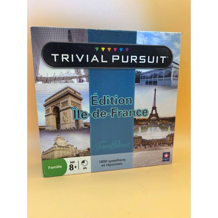 Trivial Pursuit Île-de-France - Hasbro - Jeu Quizz 8 ans