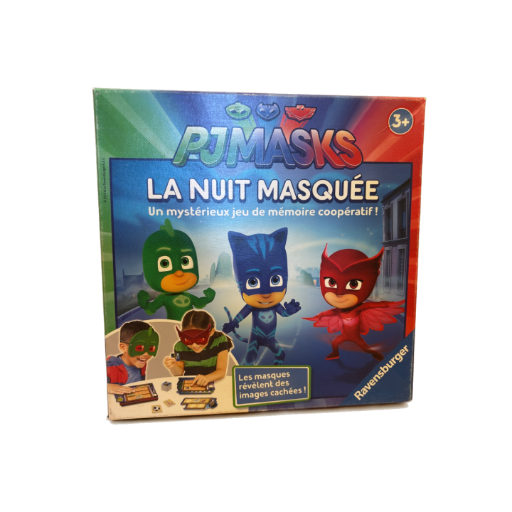 PJ Masks La Nuit Masquée - Ravensburger - Jeu mémoire 3+ ans