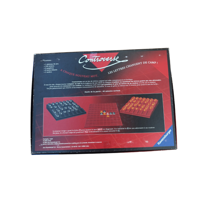 Controverse - Ravensburger - Jeu Lettres 10 ans 2 joueurs