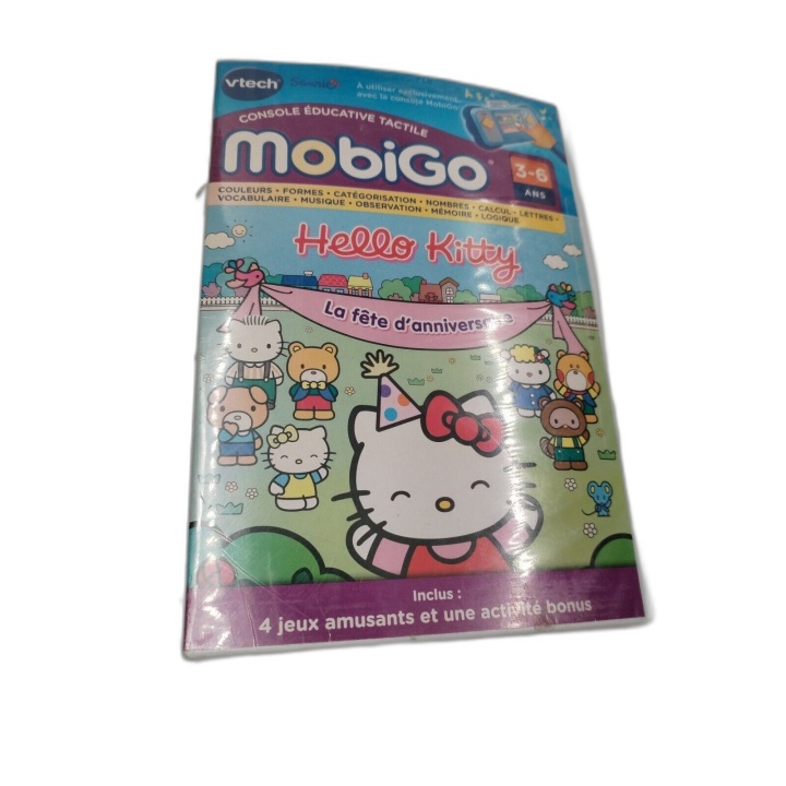 Hello Kitty La Fête d'Anniversaire - VTech MobiGo - Jeu Éducatif Enfan