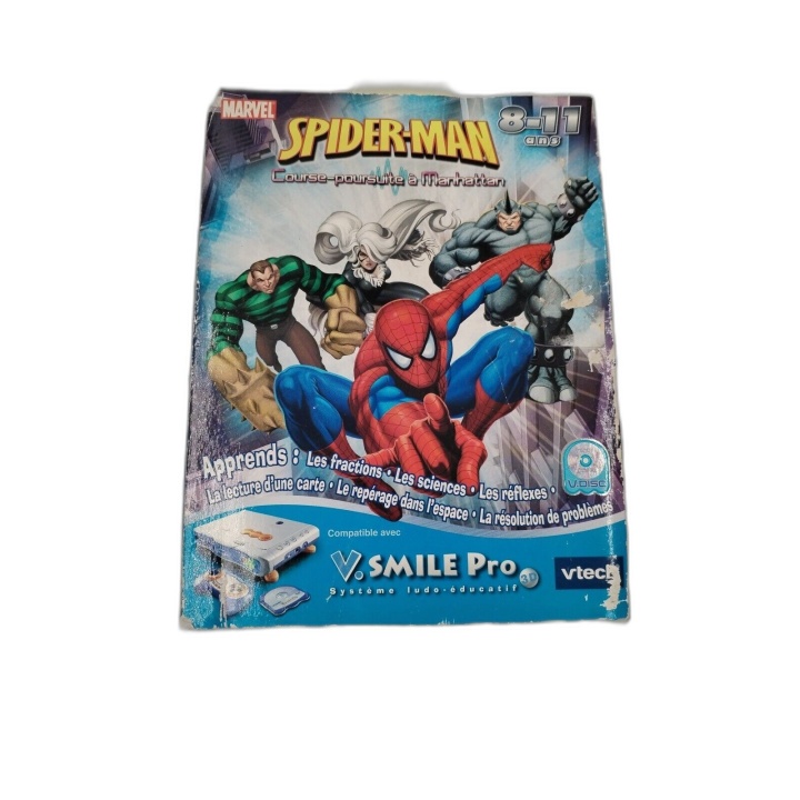 Spider-Man Course-Poursuite à Manhattan - VTech V.Smile Pro 3D - Jeu É