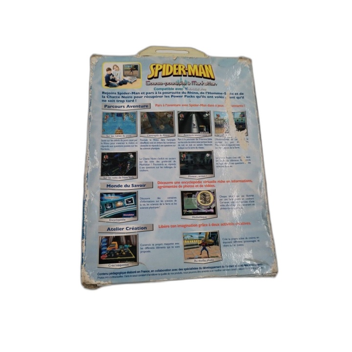 Spider-Man Course-Poursuite à Manhattan - VTech V.Smile Pro 3D - Jeu É