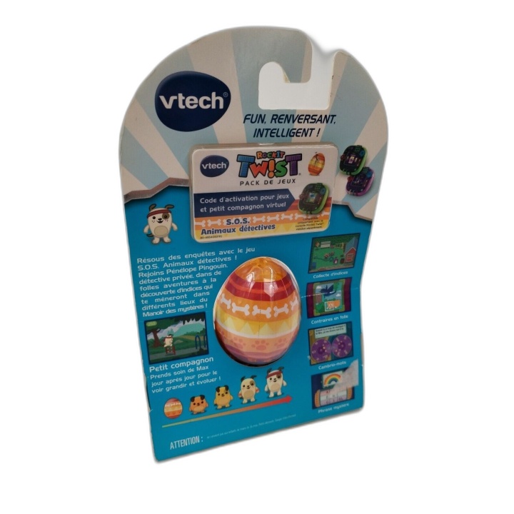 VTech Rockit Twist Pack de Jeux S.O.S. Animaux Détectives - 4-10 ans -