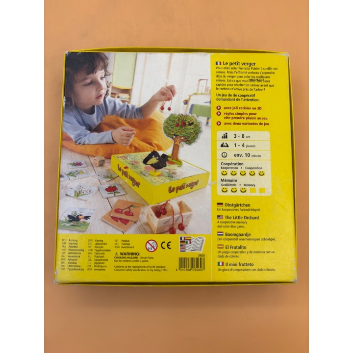Le Petit Verger - HABA - Jeu coopératif 3 ans 1-4 joueurs