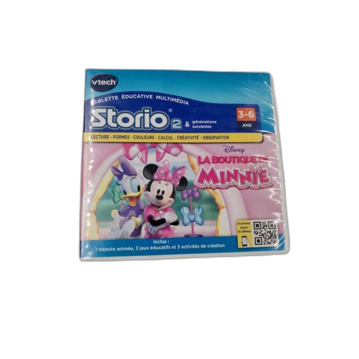 VTech Storio 2 - La Boutique de Minnie Disney - Jeu Éducatif Enfant 3-