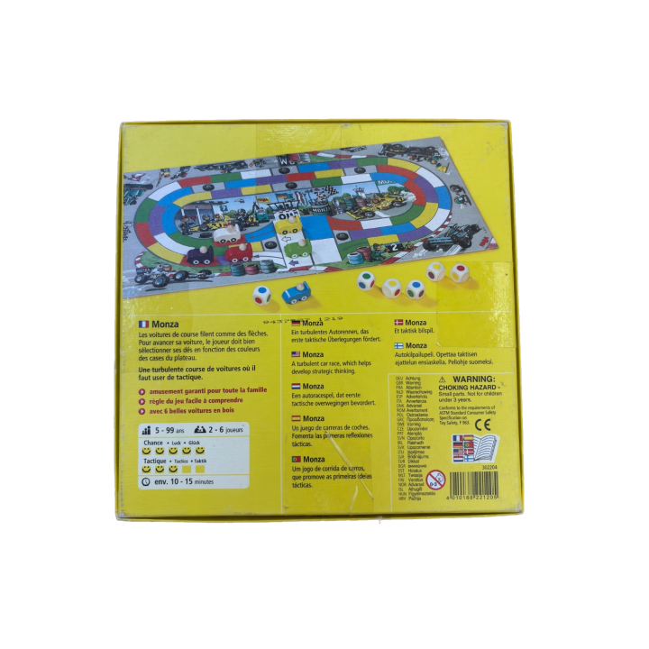Monza - HABA - Jeu Course Tactique 5 ans 2-6 j