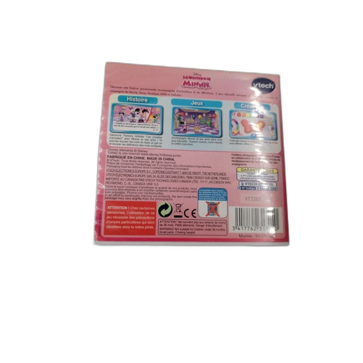 VTech Storio 2 - La Boutique de Minnie Disney - Jeu Éducatif Enfant 3-